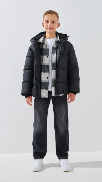 Купити Куртка для хлопчика LAWA BBC02341 134 см Чорний Артикул: 2888000021984 Фото №2