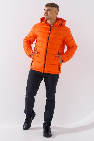 Купить Куртка однотонная мужская Kings Wind 4720 S Оранжевый (2000990542854W) Артикул: 2000990542854 Фото №2