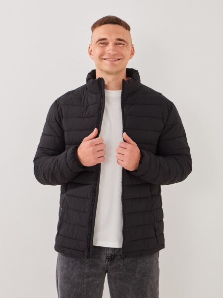 Купить Куртка однотонная мужская GENUA G01210-0004 S Черный Артикул: 2000999395055 Фото №1