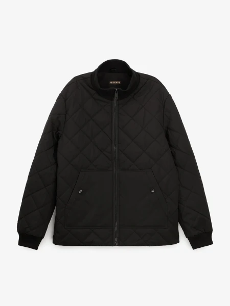Купить Куртка однотонная мужская GENUA G01210-0022 S Черный Артикул: 2000999397028 Фото №1