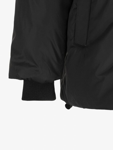 Купить Куртка однотонная женская GENUA G01116-0051 XL Черный Артикул: 2000999595721 Фото №3