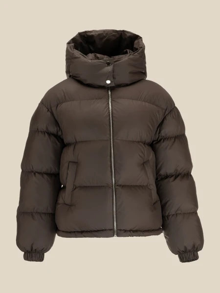 Купити Куртка однотонна жіноча LAWA WBC02529 XS Мокко Артикул: 2000999653391 Фото №1