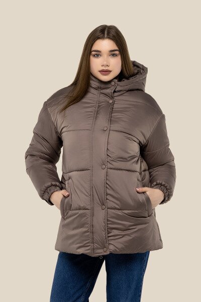 Куртка зимова жіноча LAWA WBC02362 XS Бежевий