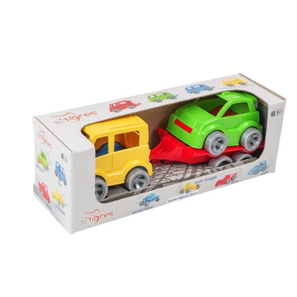 Купить Набор автомобилей "Kid cars Sport" Tigres 3 эл. автобус+гольф 39541 Разноцветный Артикул: 4820159395415 Фото №1
