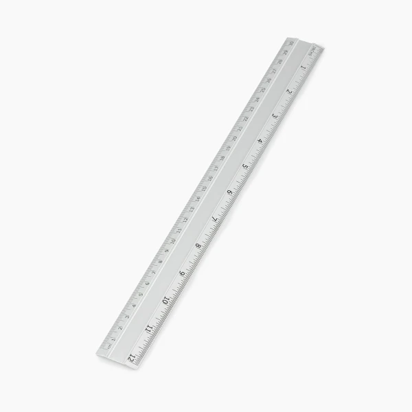 Линейка 30 см металлическая LING YANG 175-30 Разноцветный (2002007763771)(SC)