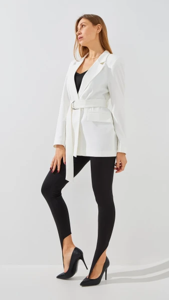 Купить Лосины однотонные женские GENUA G01118-0006 M Черный Артикул: 2000999406799 Фото №3