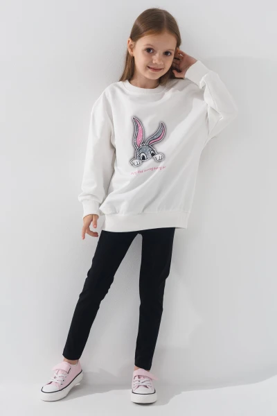Купить Лосины однотонные для девочки Happy Kids 812-1 104 см Черный (2000990724168D) Артикул: 2000990724168 Фото №1