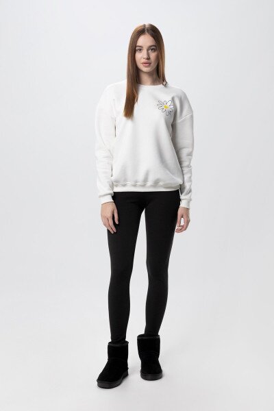 Купить Лосины трикотажные однотонные женские LAWA WBC02345 XS Черный Артикул: 2000990256423 Фото №4