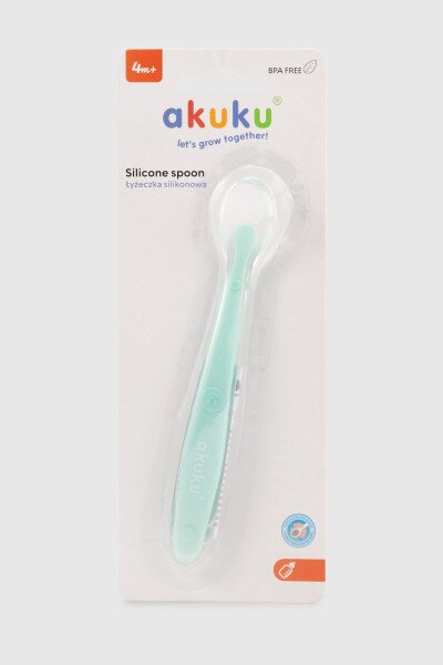 Купить Ложечка силиконовая Akuku A0416 Мятный (2000990457967) Артикул: 2000990457967 Фото №1