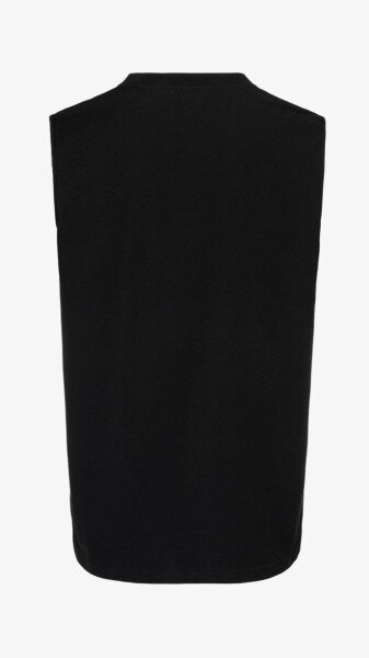 Купить Майка однотонная мужская 5601-1 2XL Черный Артикул: 2000991011656 Фото №3