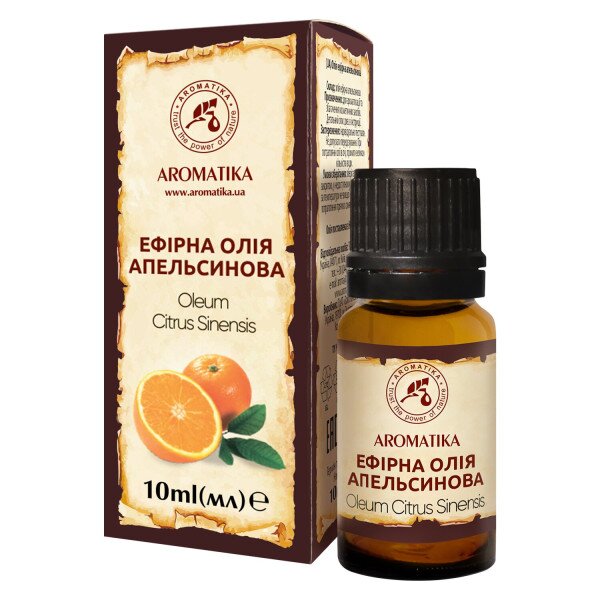 Олія ефірна апельсинова 3301121000 10 мл (4820031050630)