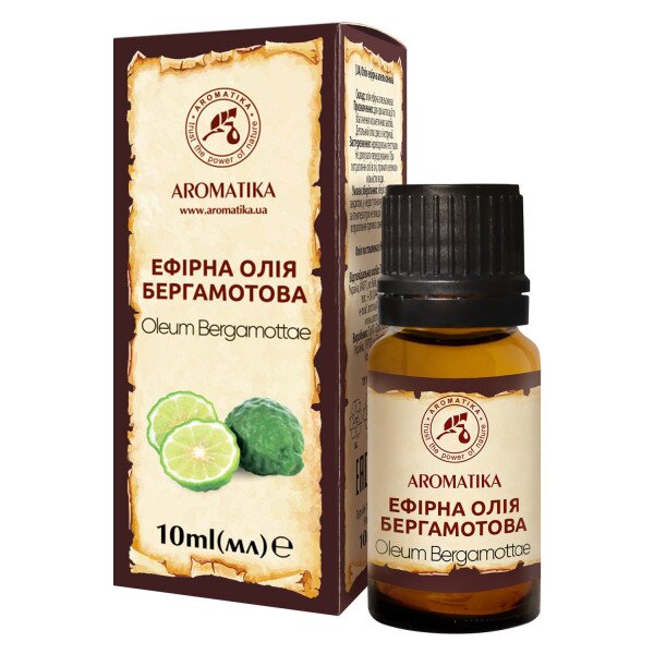 Олія ефірна бергамотова 3301192010 10 мл (48200783)