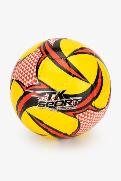 Мяч футбольный TK Sport C44453 Желтый