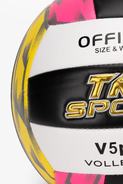 Купити М'яч волейбольний TK Sport C60987 Рожевий Артикул: 6900067609878 Фото №2