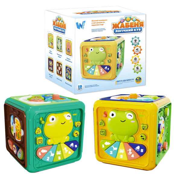 Багатофункціональний музичний куб WToys 92180 (6946616275156)