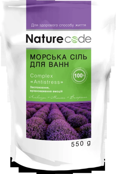 Купить Морская соль д/ванн "Anti stress" 300714 (4820205300714) Артикул: 4820205300714 Фото №1