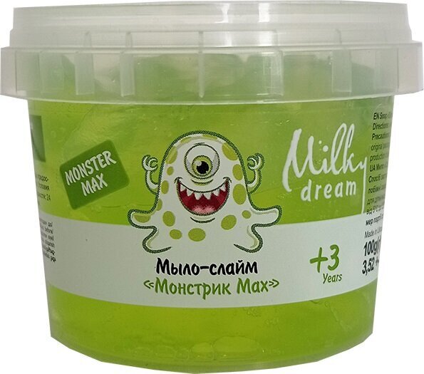 Купить Мыло-слайм "Монстрик Max" Milky Dream 303234 Разноцветный (4820205303234) Артикул: 4820205303234 Фото №1