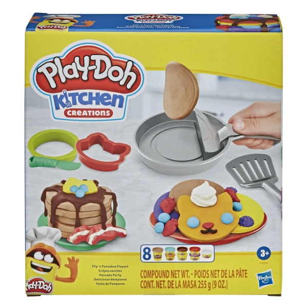 Купити Набір для творчості з пластиліном "Літаючі млинці" F1279 Play-Doh (5010993779741) Артикул: 5010993779741 Фото №3