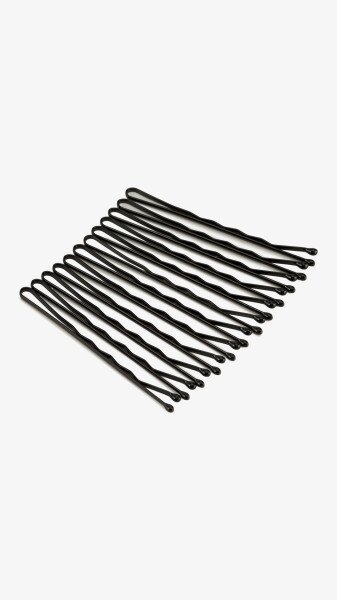Купить Набор невидимок 24 шт 38-2 One Size Черный Артикул: 2000999290244 Фото №1