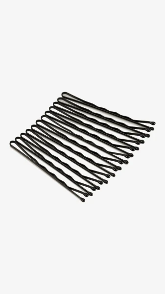 Купить Набор невидимок 24 шт 38-2 One Size Черный Артикул: 2000999290244 Фото №1