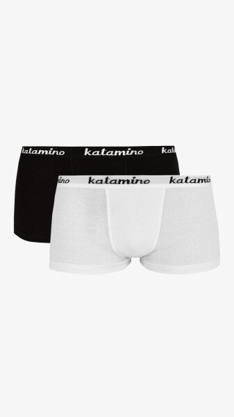 Набор трусов 2 шт для мальчика Katomino К128010 134-140 см Бело-черный