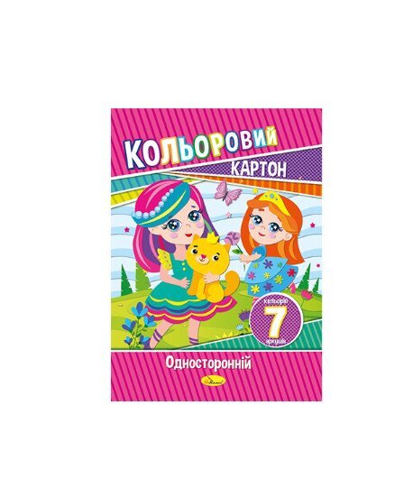 Набір кольорового картону АП-1101 Різнокольоровий (2000990683601)(SC)