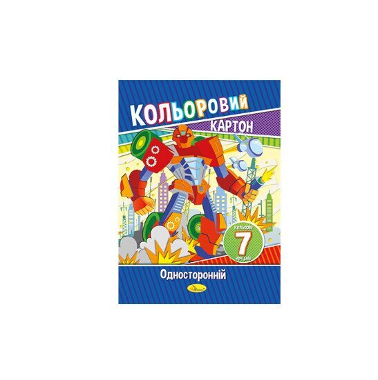 Набір кольорового картону АП-1101 Різнокольоровий (2000990683625)(SC)