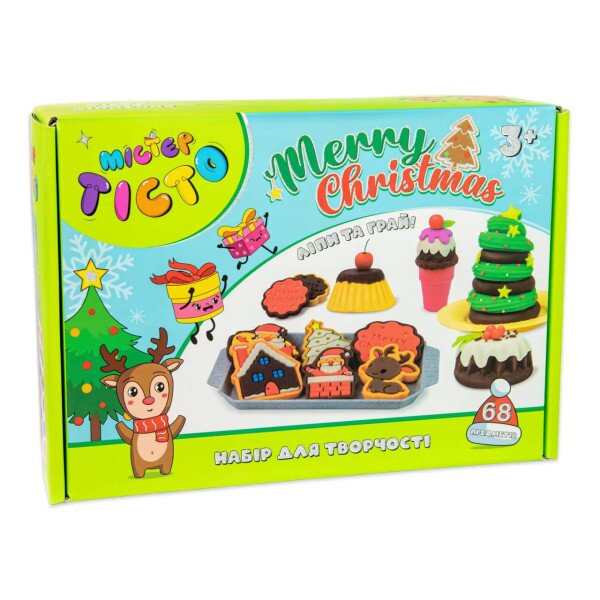 Набір для творчості Містер тісто Merry Christmas Strateg 41022 (4823113864330)(NY)