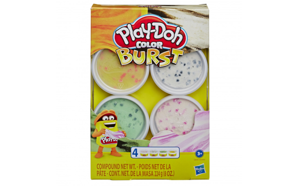 Набор пластилина &quot;Взрыв цвета&quot; Play-Doh E8061 4 баночки