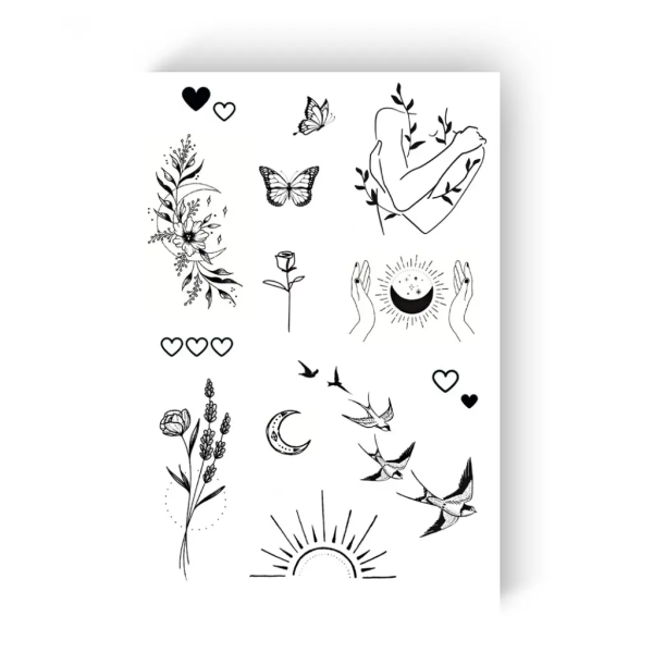 Купить Набор тату "Популярные хиты" Tattooshka LB-116 (5805800013039) Артикул: 5805800013039 Фото №1