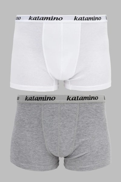 Набір трусів 2 шт для хлопчика Katomino К128010 98-104 см Сіро-білий (2000990706577A)