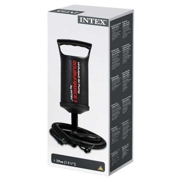 Купити Насос ручний Intex 68612 30 x 10 x 10 см Різнокольоровий Артикул: 6941057466125 Фото №2