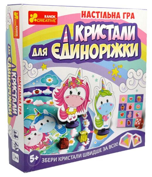Настольная игра Кристаллы для Единорожкы 12120074У (4823076144111)