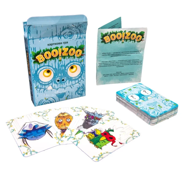 Купити Настільна гра 30219 (укр) "BOO!ZOO", в кор-ці 9,1-11,5-2,2 см (4823113801748) Артикул: 4823113801748 Фото №2