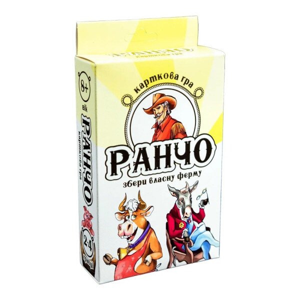 Настольная игра Ранчо развлекательная на украинском языке Strateg 30220 (4823113801663)