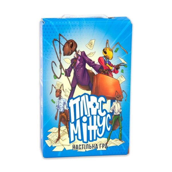Настольная игра Strateg Плюс Минус 30292 (4823113826833)