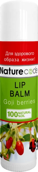 Купить Nature Code Бальзам для губ "Goji berries" 300882 (4820205300882)​ Артикул: 4820205300882 Фото №1