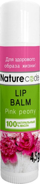 Nature Code Бальзам для губ &quot;Pink peony&quot; 300899 (4820205300899)