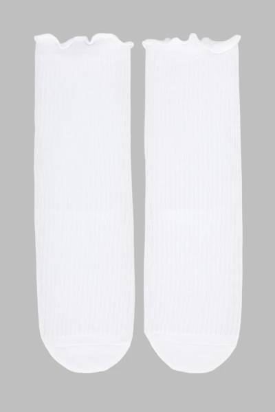 Купити Шкарпетки для дівчинки Premier Socks Рюші 18-20 Білий (4820203340033A) Артикул: 4820203340033 Фото №2