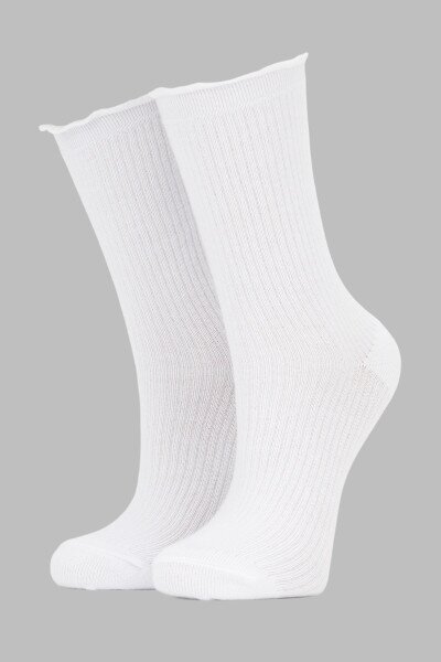 Купить Носки для девочки Premier Socks Рюши 18-20 Белый (4820203340033A) Артикул: 4820203340033 Фото №1