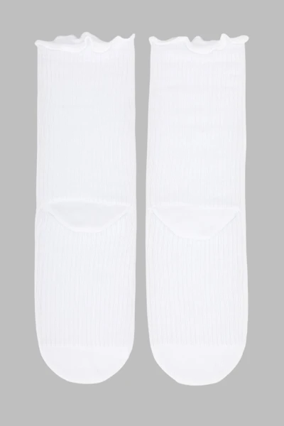 Купити Шкарпетки для дівчинки Premier Socks Рюші 18-20 Білий (4820203340033A) Артикул: 4820203340033 Фото №4