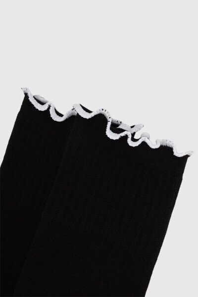 Купить Носки для девочки Premier Socks Рюши 16-18 Черный (4820203339778A) Артикул: 4820203339778 Фото №3