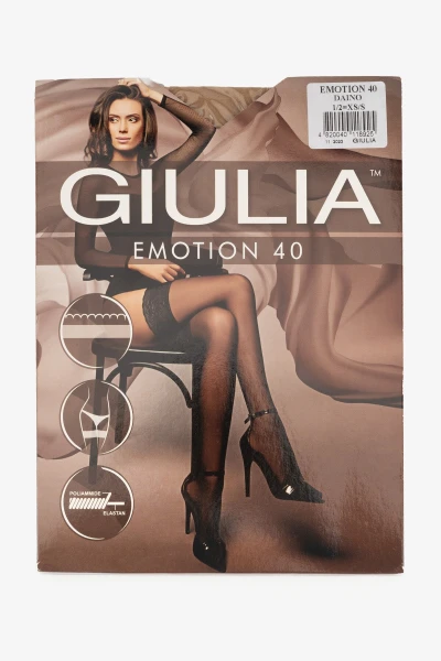 Купити Панчохи жіночі EMOTION 1/2 40den Бежевий Артикул: 4820040118925 Фото №4