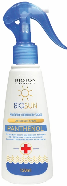Купить Panthenol-спрей после загара BIOTON 150 мл (4823097601341) Артикул: 4823097601341 Фото №1