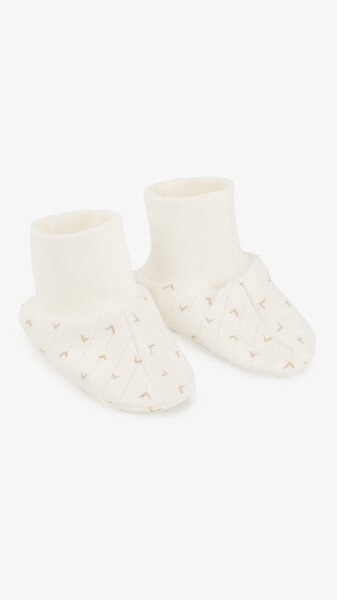 Купить Пинетки для малышей Baby Life P-916 50-62 см Белый Артикул: 2000999471827 Фото №1