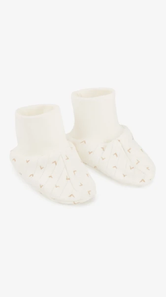 Купить Пинетки для малышей Baby Life P-916 50-62 см Белый Артикул: 2000999471827 Фото №1
