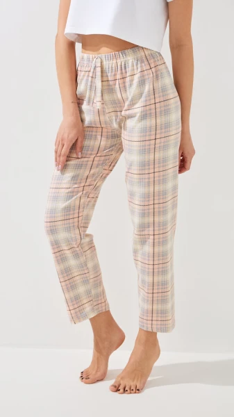 Купить Пижама низ брюки женские 1006 M Персиковый Артикул: 2000999525001 Фото №1
