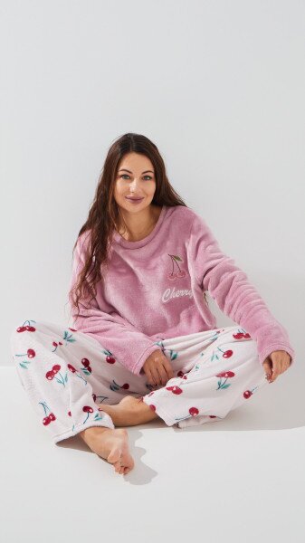 Купити Піжама жіноча 66129 4XL Рожевий Артикул: 2000999270178 Фото №2