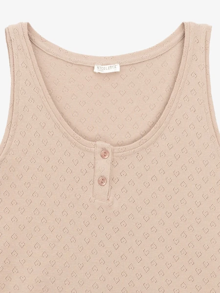 Купити Піжама жіноча Nicoletta 2XL 45803 Кавовий Артикул: 2000999576515 Фото №3