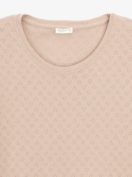 Купити Піжама жіноча Nicoletta 2XL 47611 Кавовий Артикул: 2000999576591 Фото №3